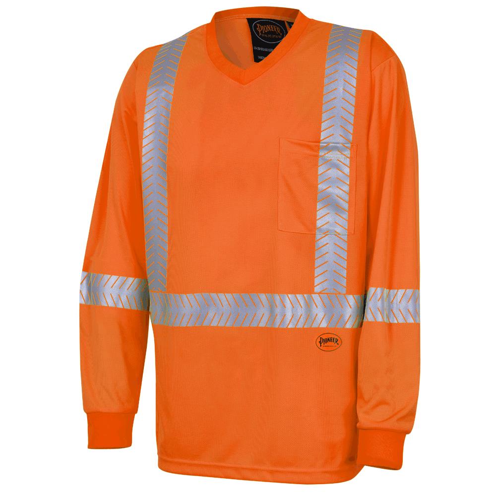 CoolPass® Hi-Vis Long-Sleeved Safety Shirt