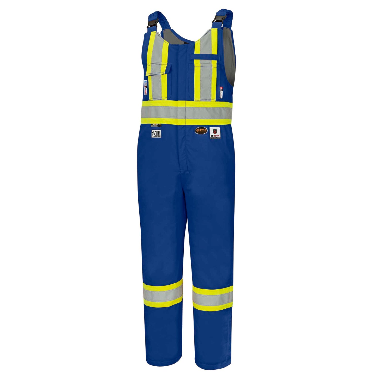 FR/Arc Rated Quilted Safety Overalls - Modacrylic Insulation