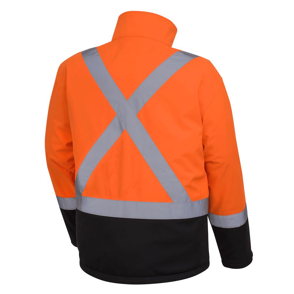 Hi-Vis Softshell Mechanical Strength Safety Jackets