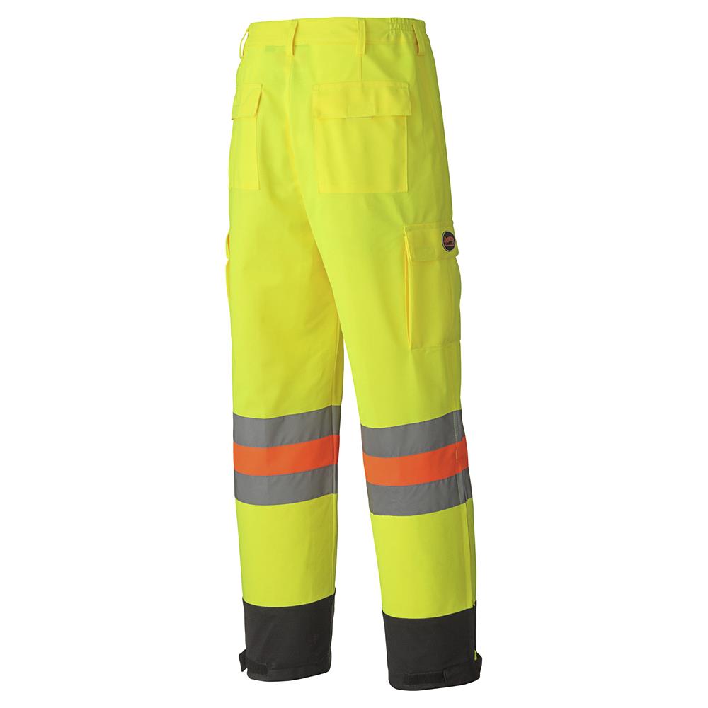 Hi-Vis Breathable Traffic Safety Pants - Tricot Polyester - MTQ Approved