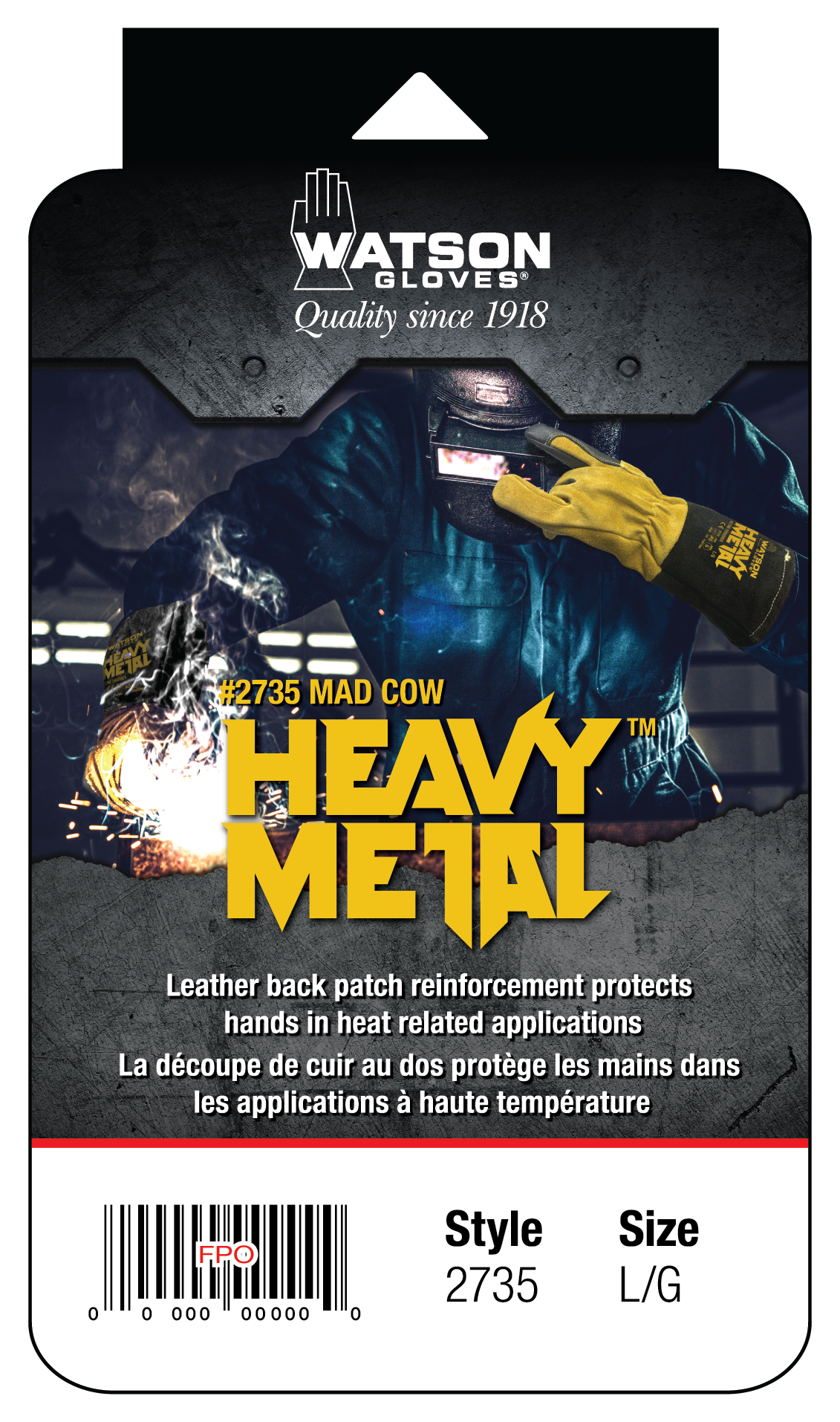 Heavy Metal Mad Cow Welder - Pack of 6