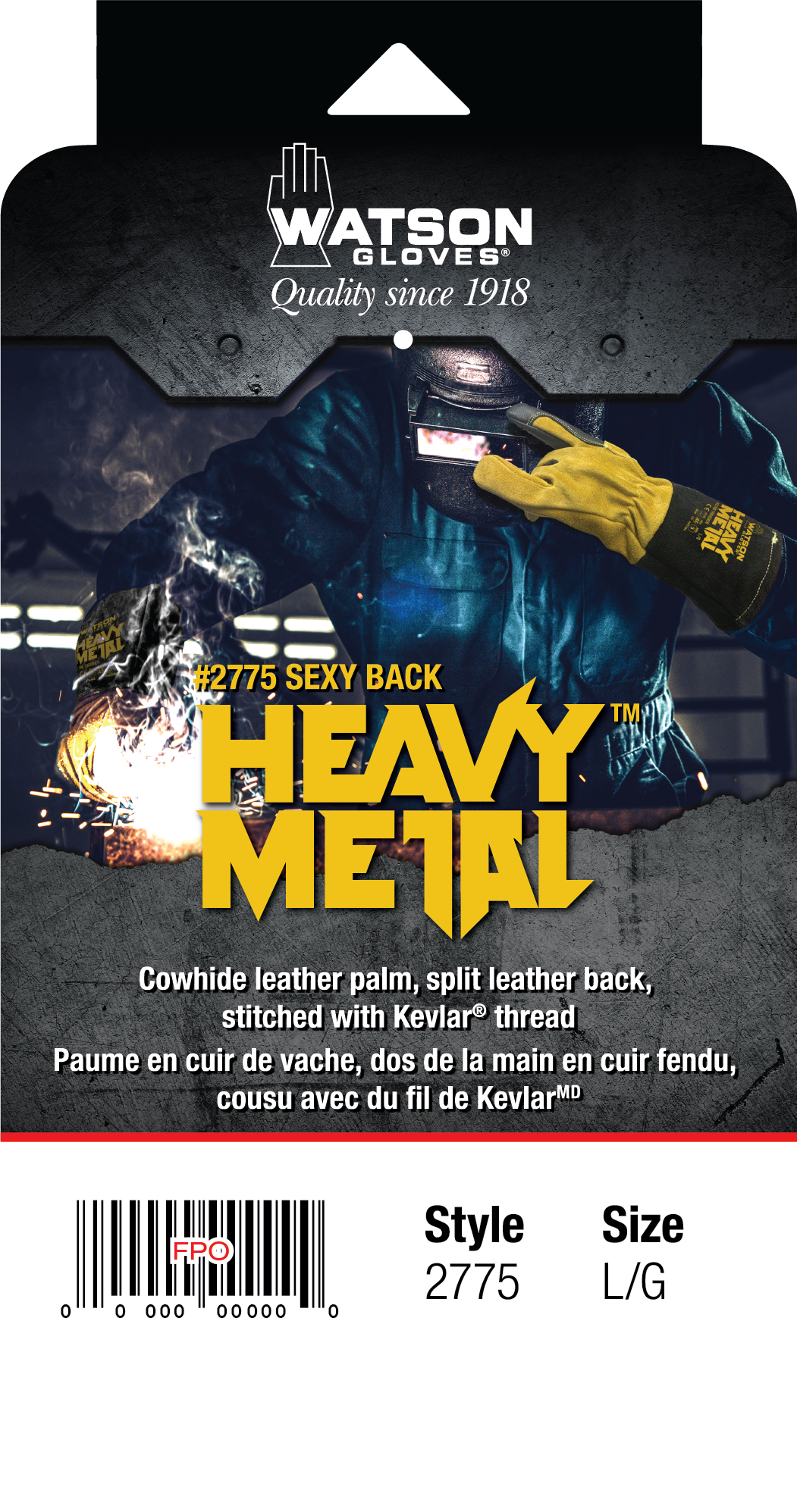 Heavy Metal Sexy Back - Pack of 6
