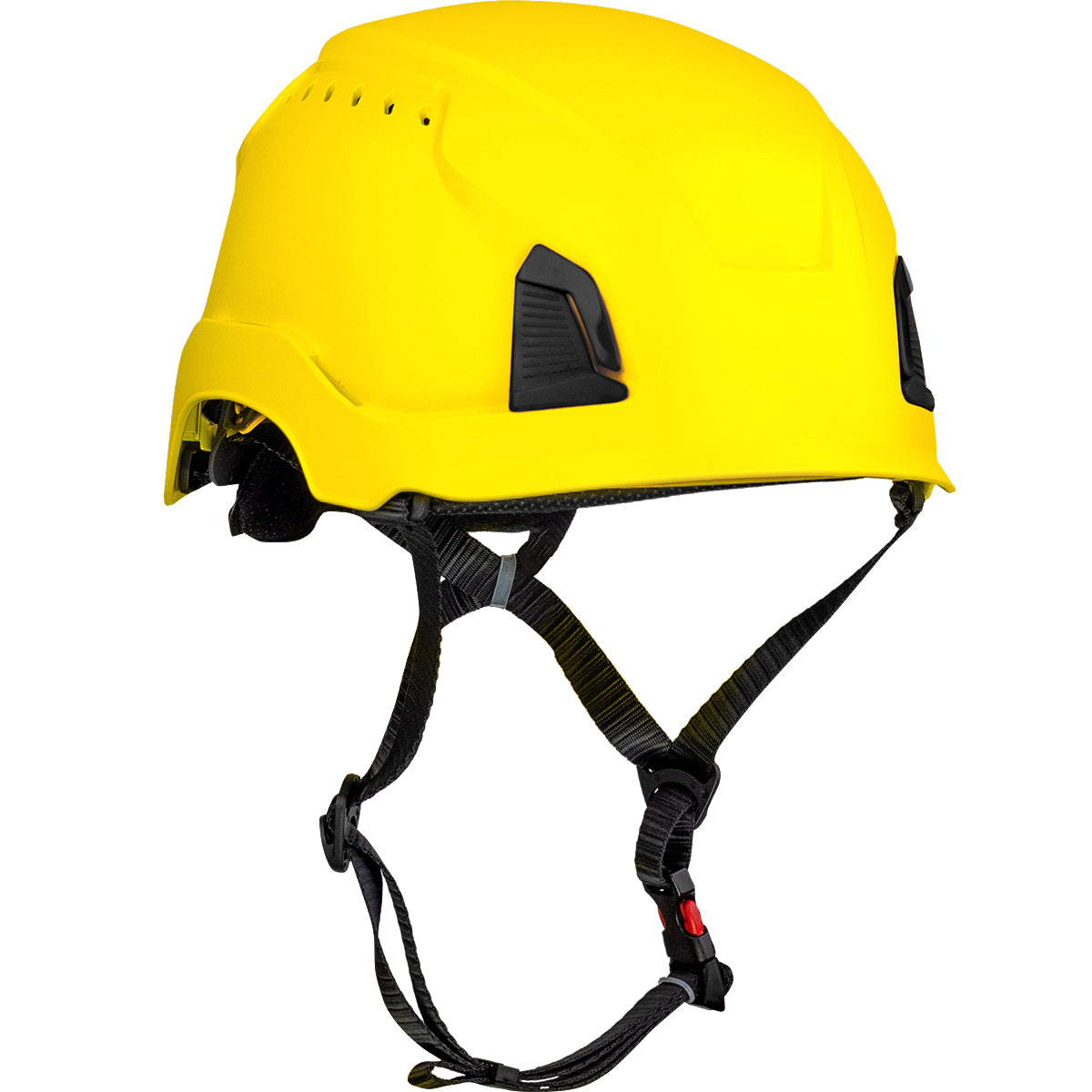Traverse™ Vented, Industrial Climbing Helmet - Yellow
