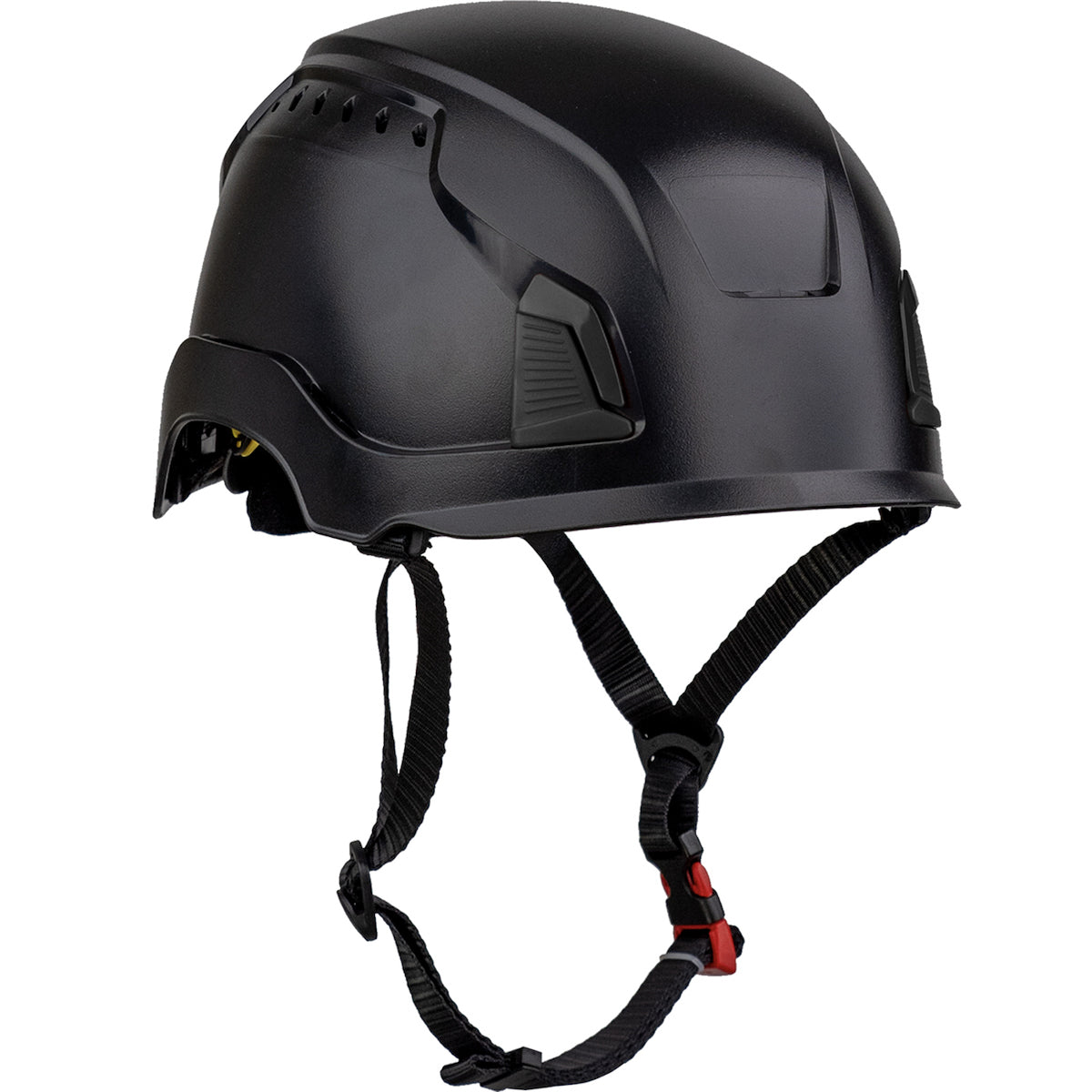 Traverse™ Vented, Industrial Climbing Helmet - Black
