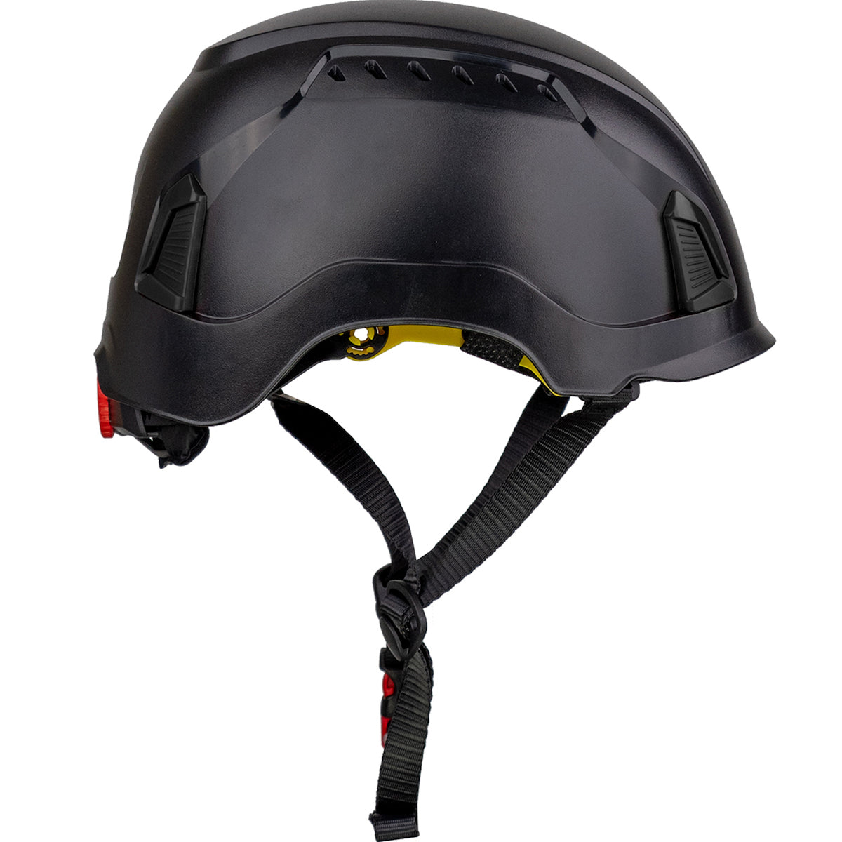 Traverse™ Vented, Industrial Climbing Helmet - Black
