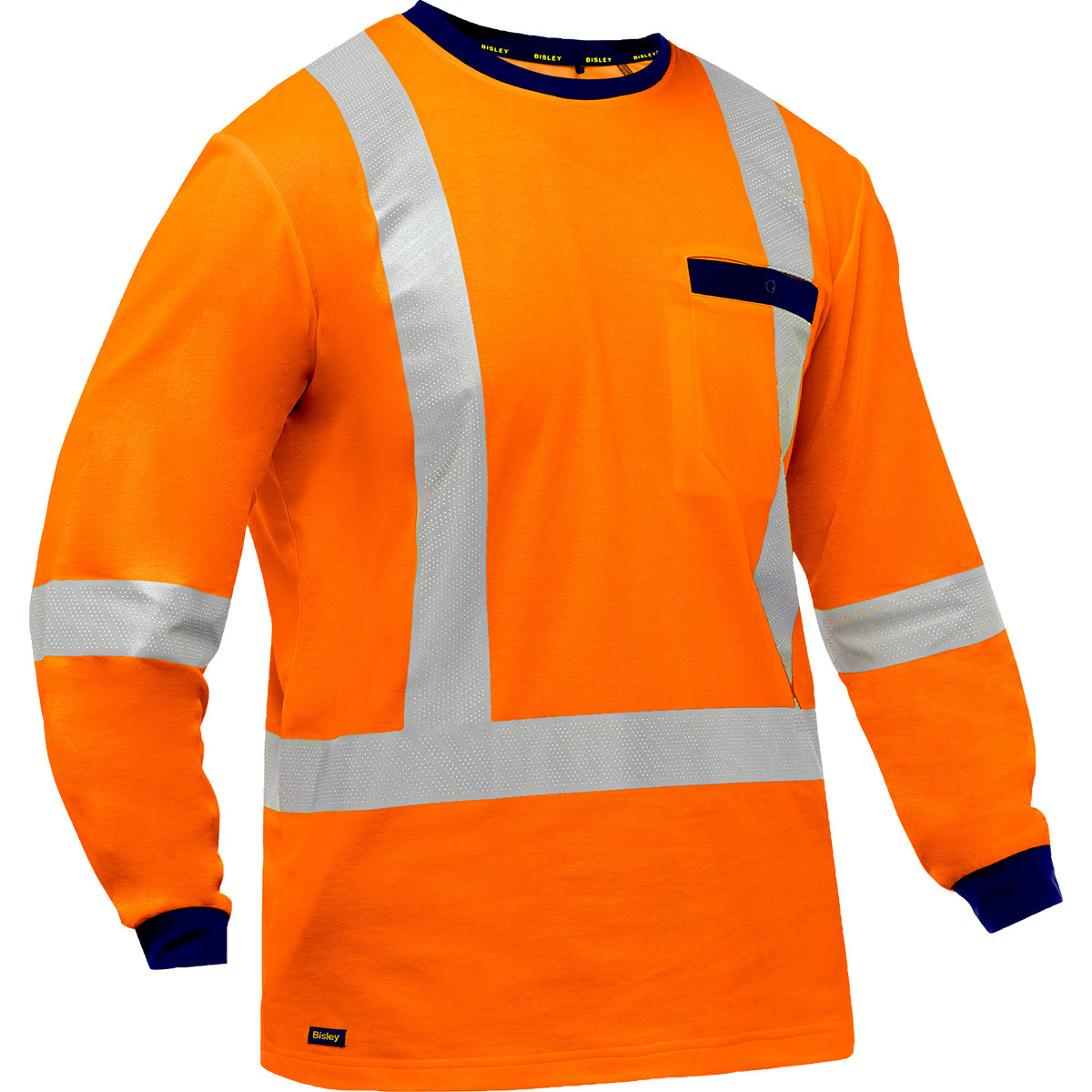 Bisley® High Vis Long Sleeve Shirt CSA