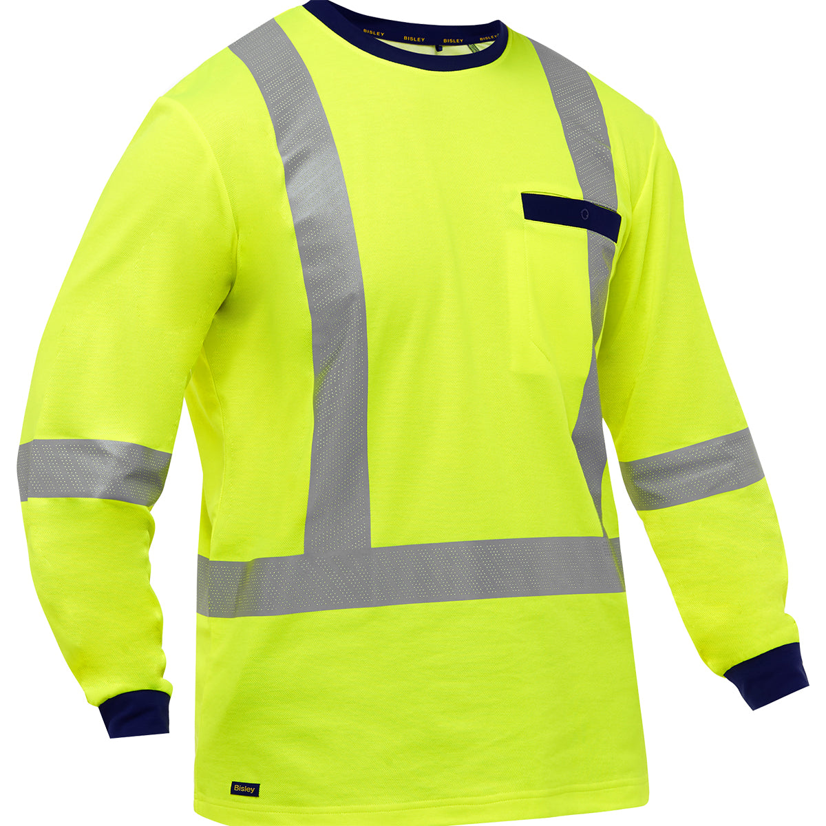 Bisley® High Vis Long Sleeve Shirt CSA