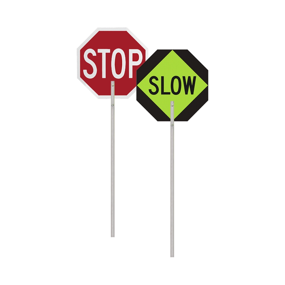 Stop Slow Sign