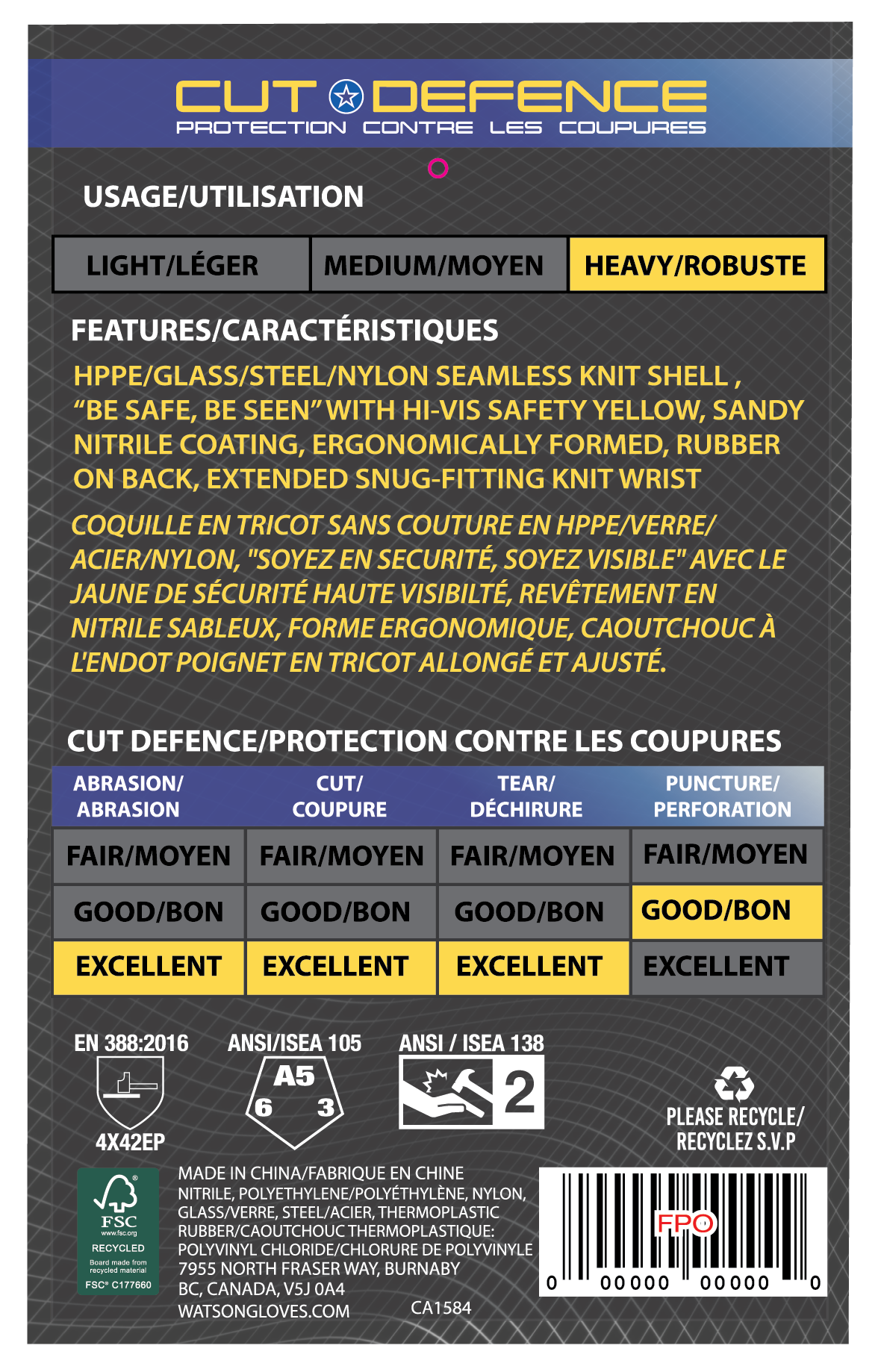 Stealth Red Hots - Pack of 6