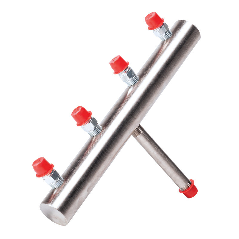 MSA Breathing Air Manifold 4 Outlet Less Quick Connects