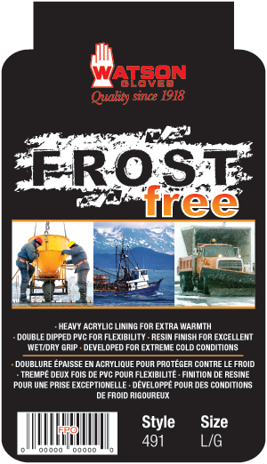 Watson Gloves Frost Free - Pack of 6