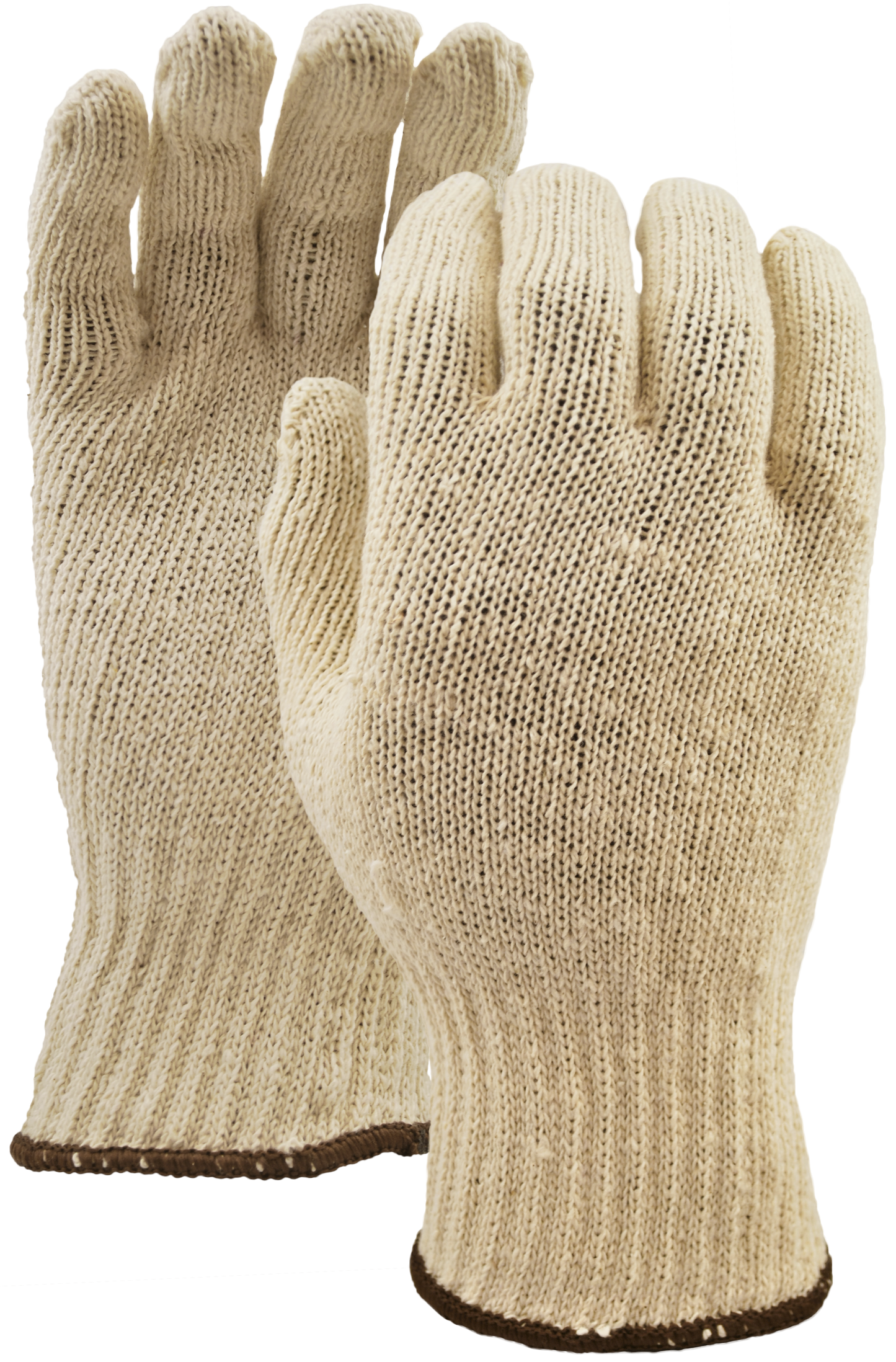 Cotton Gloves - Natural Colour - White Knight Large, Dozen