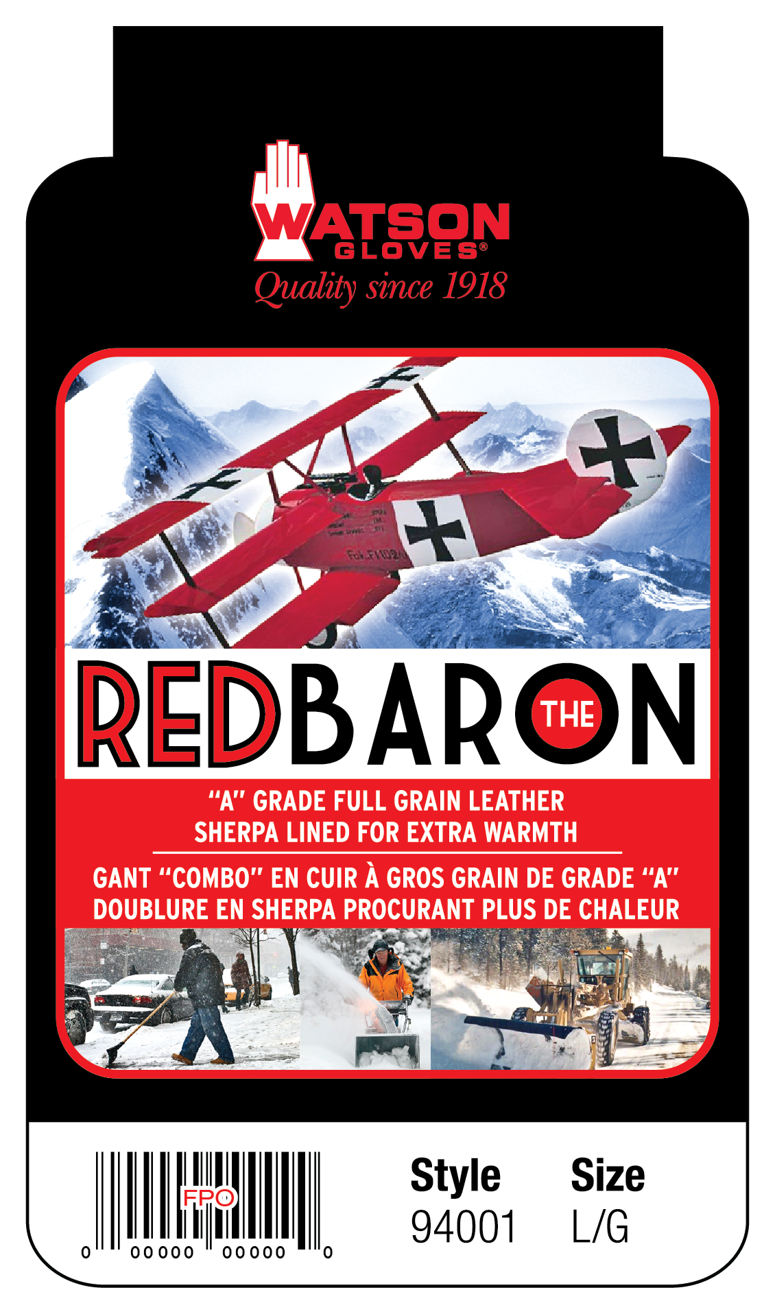 Red Baron Gauntlet - Pack of 6