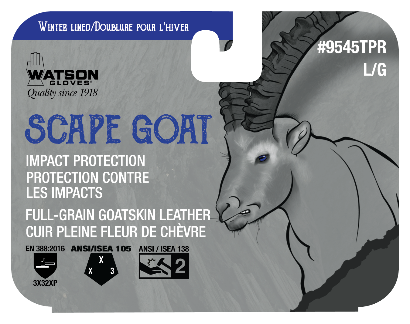 Scape Goat Thinsulate EC100 Lined- Pack of 6