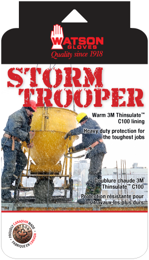 Storm Trooper Thinsulate 100 Hi-Vis Cuff- Pack of 6