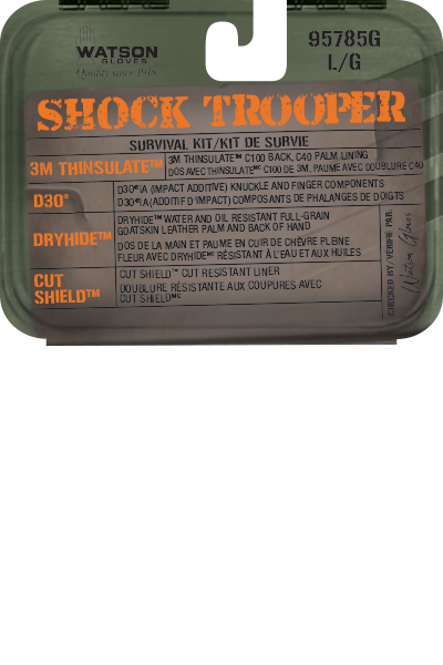 Storm Trooper Thinsulate 300 Mitten - Pack of 6