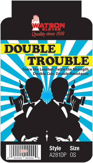 Watson Gloves Poor Boy Foam Lined - Pack of 6