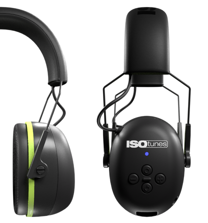 IsoTunes Wireless Safety Air Defender Safety Earmuffs with Bluetooth