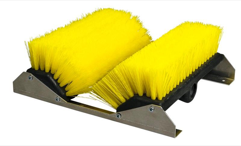 Boot & Shoe Brush with Mounting Bracket 12"