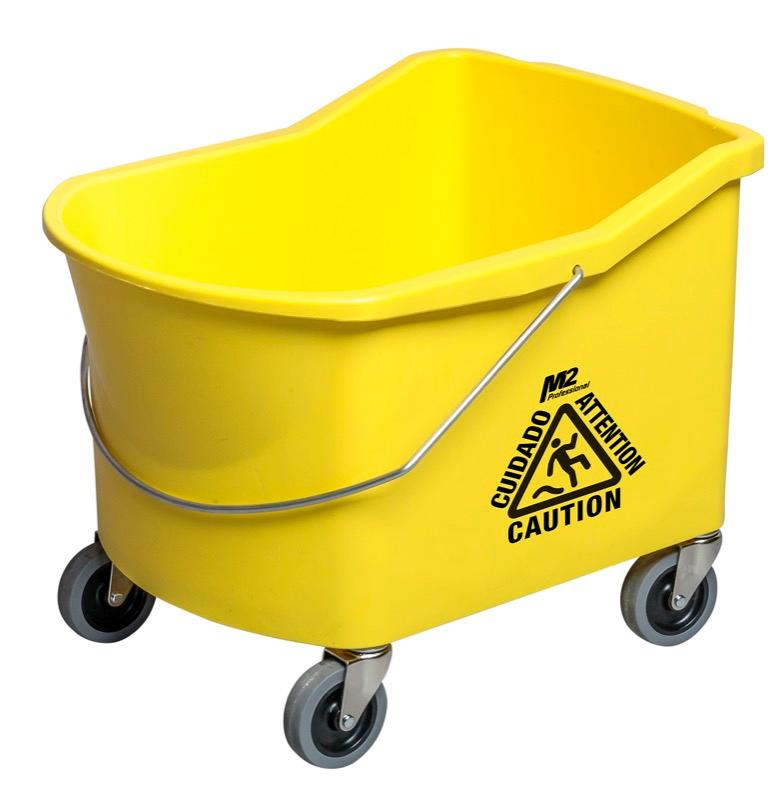 Mop Bucket, 32 Qt, Yellow