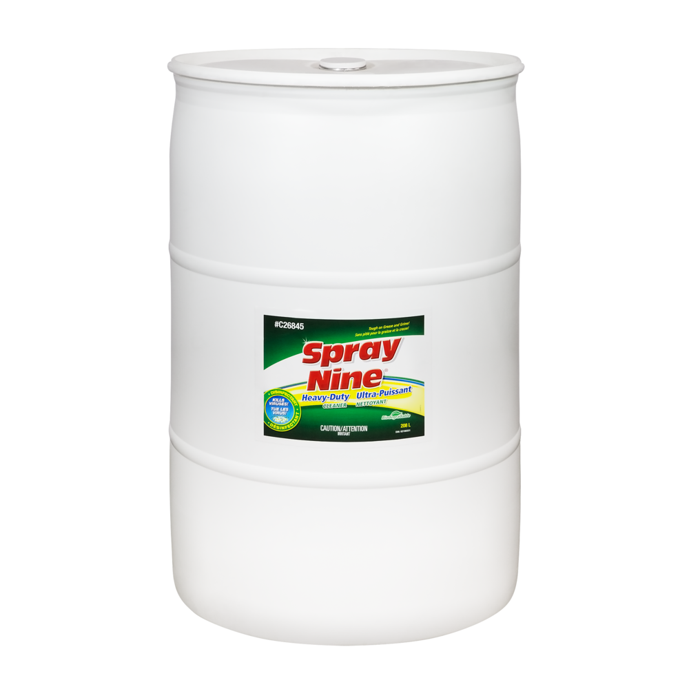 Spray Nine® Heavy-Duty Cleaner/Degreaser, 208L Drum