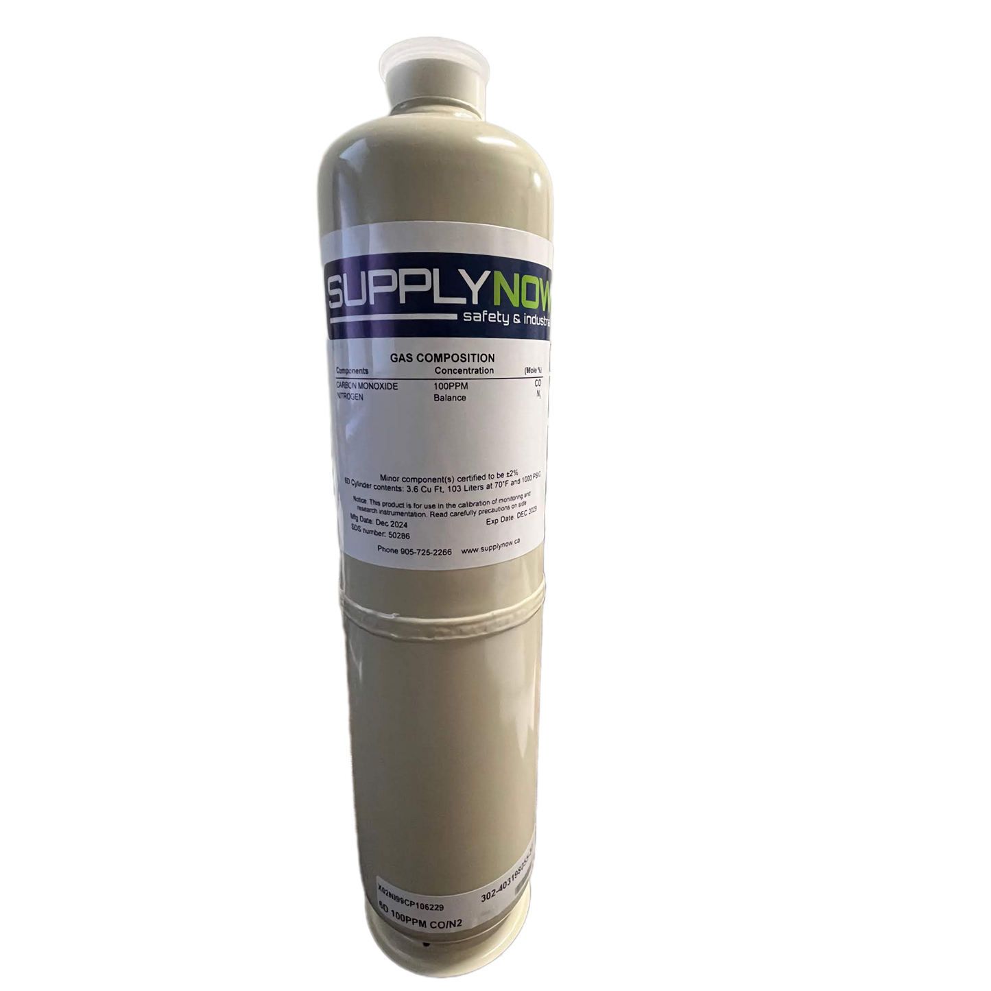 CO 100ppm/N2 103L
