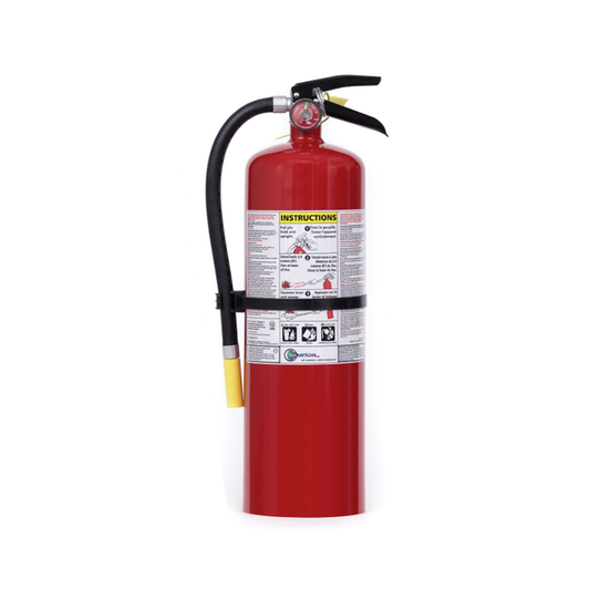 10 lb ABC Champion Pro Dry Chemical Fire Extinguisher With Wall Bracket