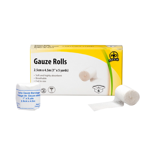 Gauze Roll, 2.5cm x 4.5m