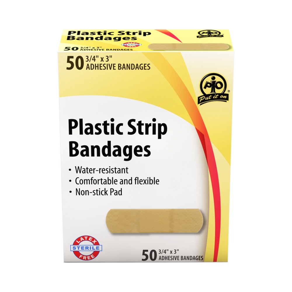 Plastic Strip Bandage, 7.5 x 2cm