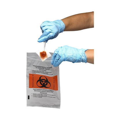 Bio-Hazardous Clear Bag 100 Per Pack