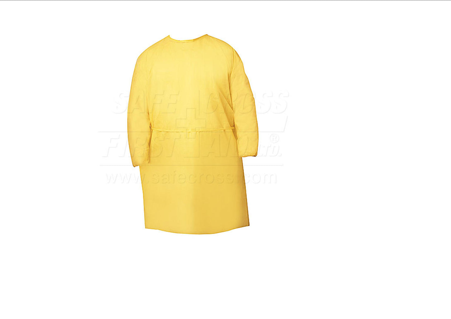 Isolation Gown, Yellow (Pack of 50)