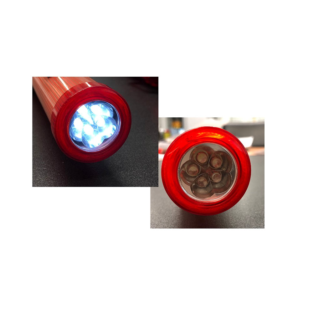 16" Red LED Traffic Wand
