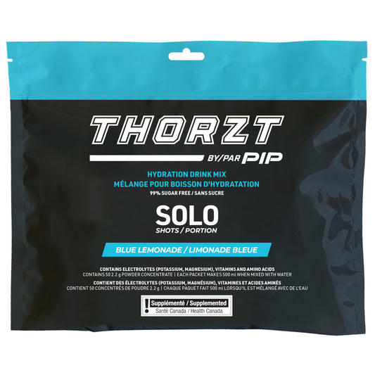 THORZT Sugar Free Solo Shots - Jobsite and Industrial Hydration Packets 50 per bag