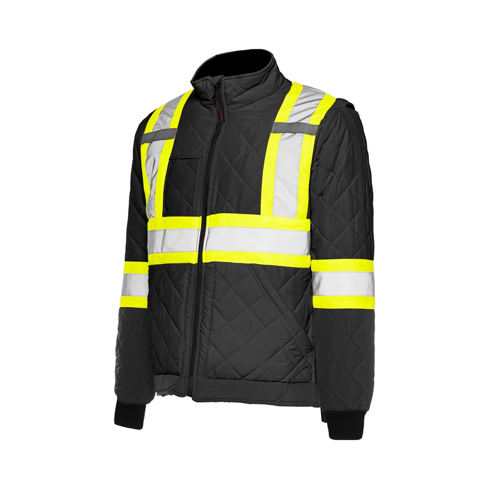 Quilted Freezer Jacket High Vis