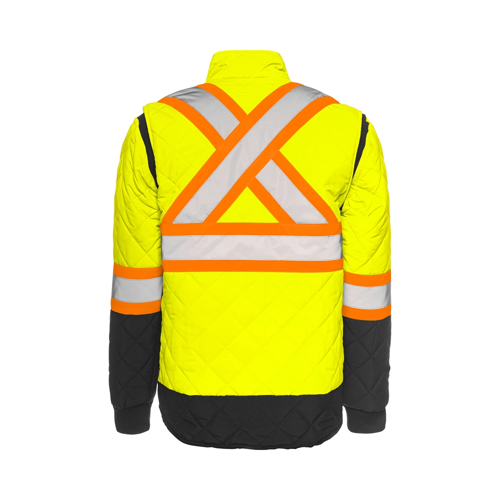 Quilted Freezer Jacket High Vis