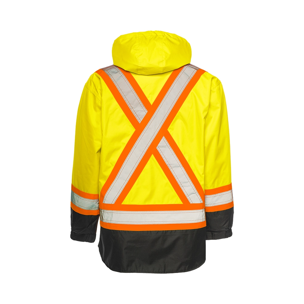 High Visibility 6-in-1 Winter Safety Parka