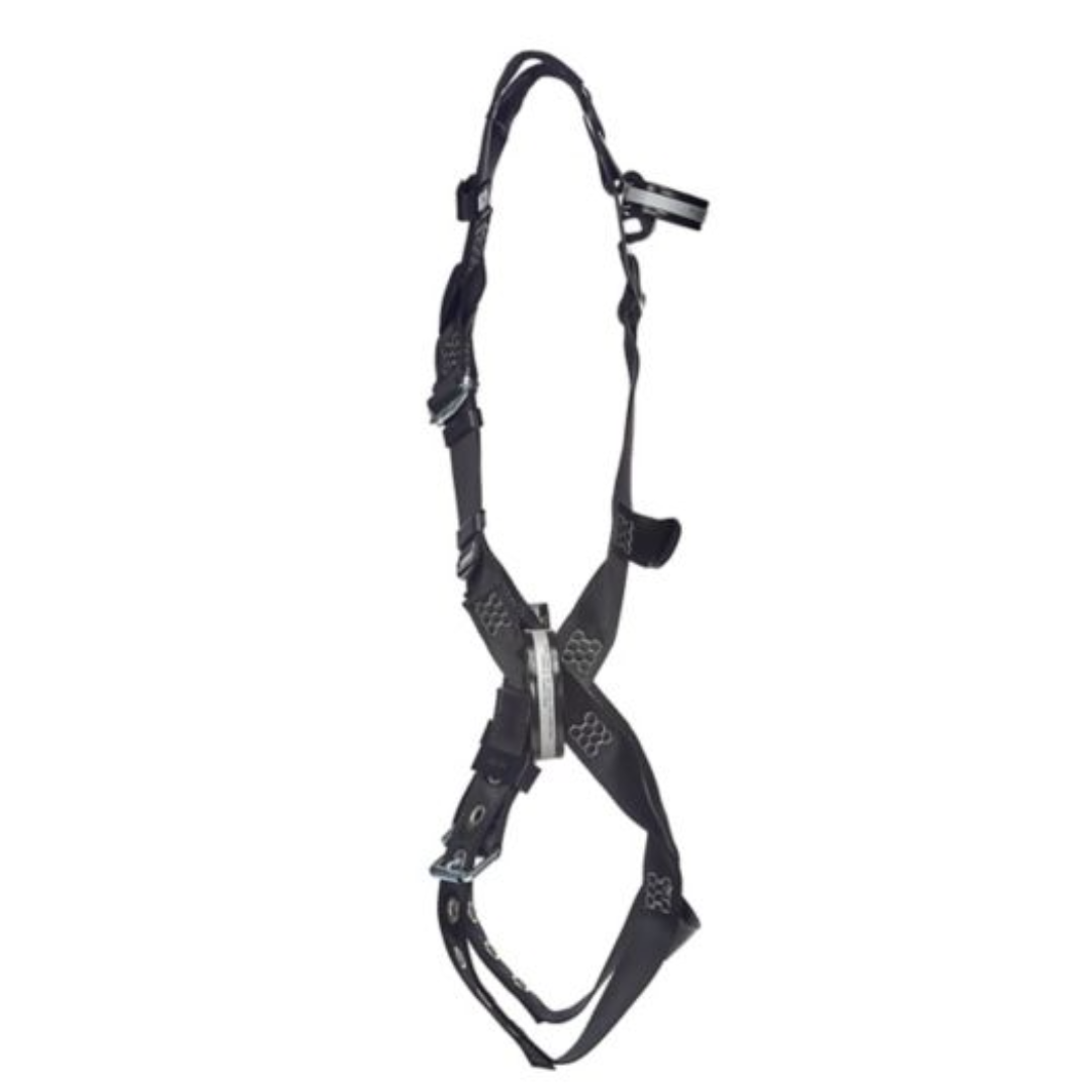 V-Form Arc Flash Harness, Back D-Ring, Tongue Buckle Leg Straps