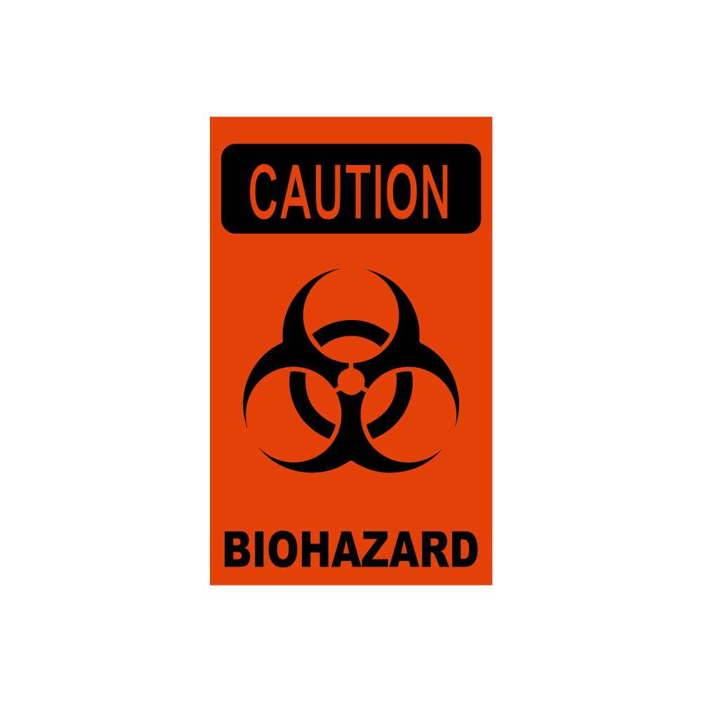 Bio-Hazard Labels, 50/Pack