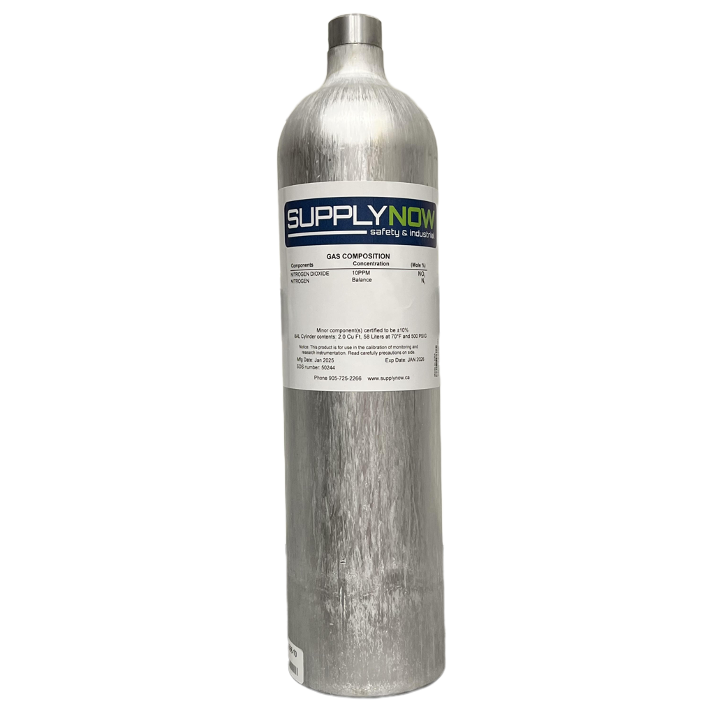 Calibration Gas 10 ppm NO2 58L