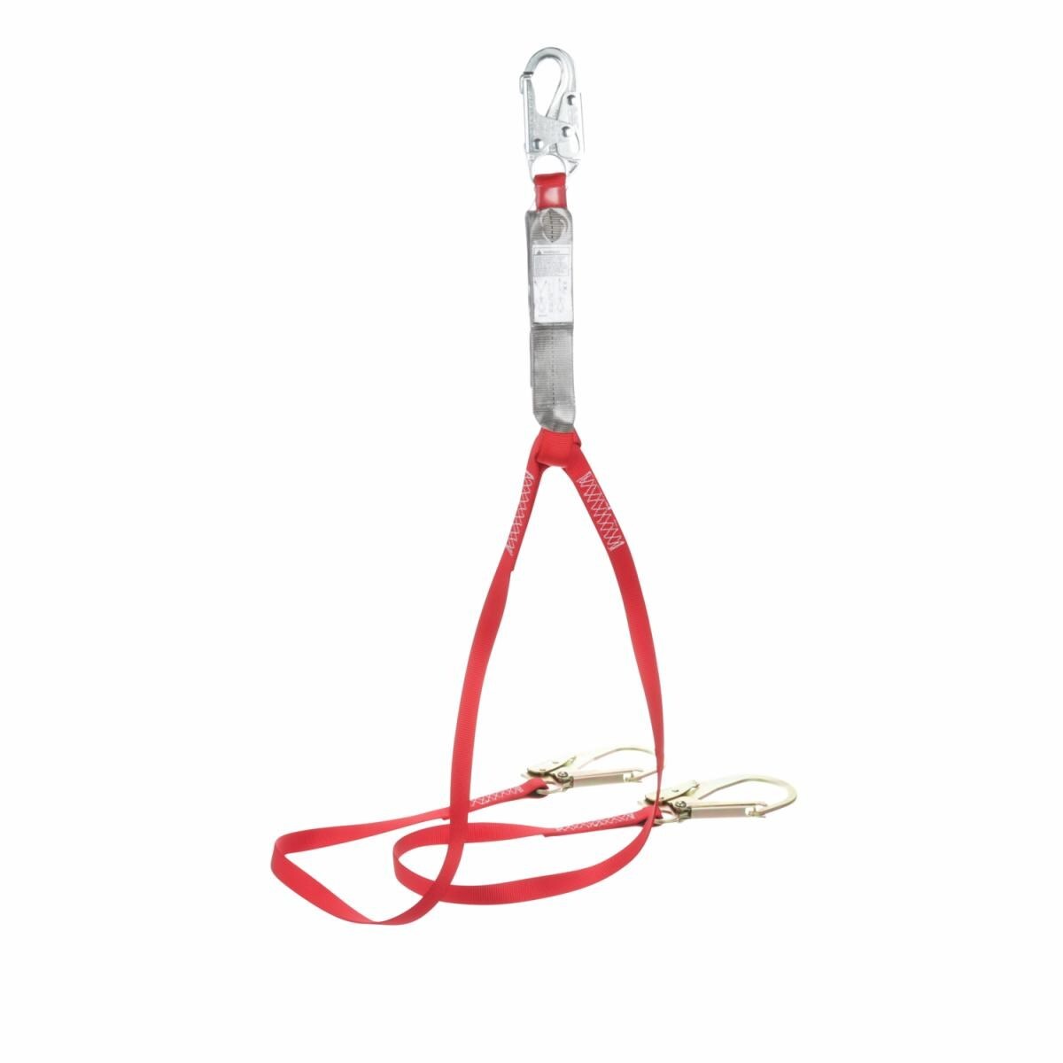 Protecta Pro Twin Leg Lanyard with Large Hooks 6ft