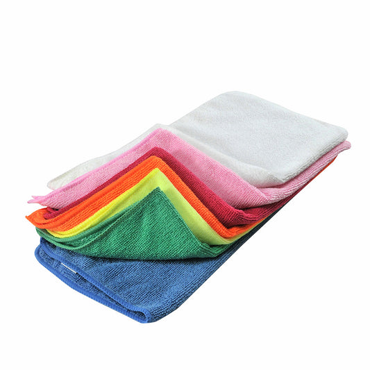 16x16 Microfiber General Purpose Towels - Blue