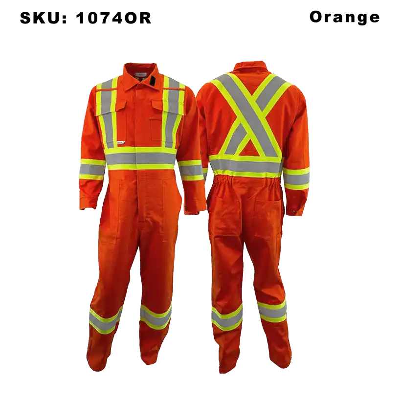 FR Coveralls with 4" Stripes, CAT 2