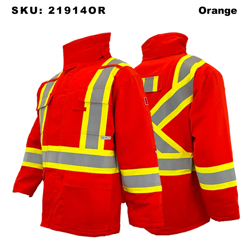 FR Winter Parka with 4" Stripes, CAT 4