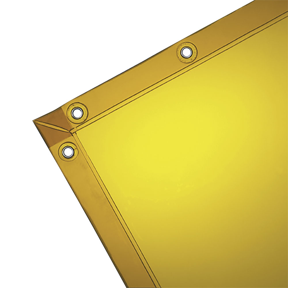 Welding Screen - 14mm Transparent Yellow, 6' x 10'