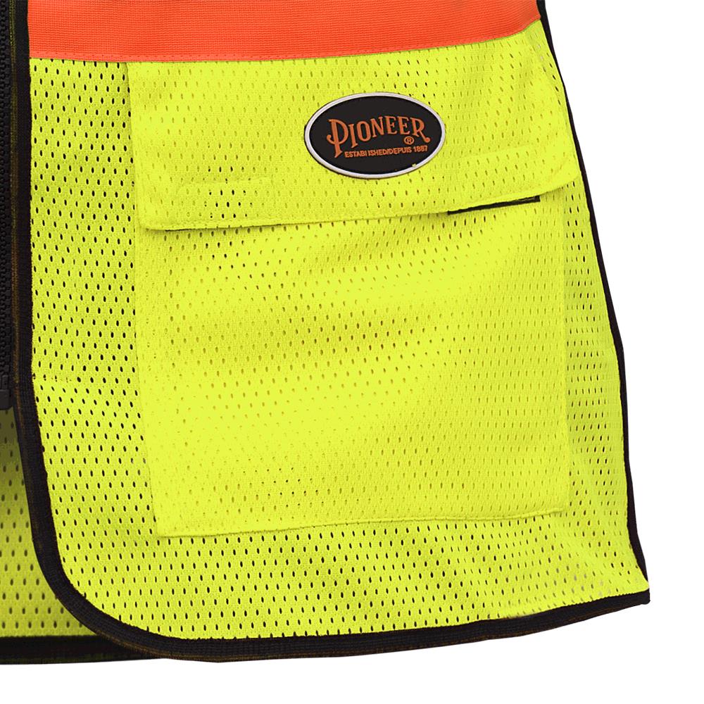 Women's Hi-Vis Safety Tear-Away Vest, Yellow