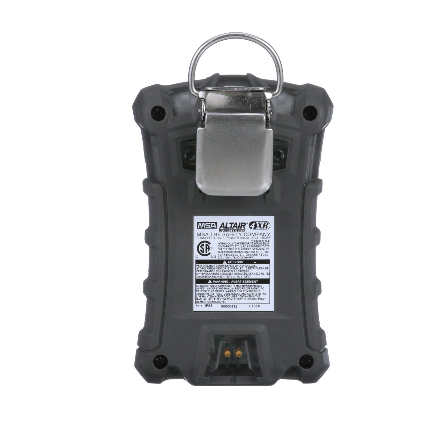 Altair 4XR: Multi-Gas Detector for LEL, O2, CO & H2S