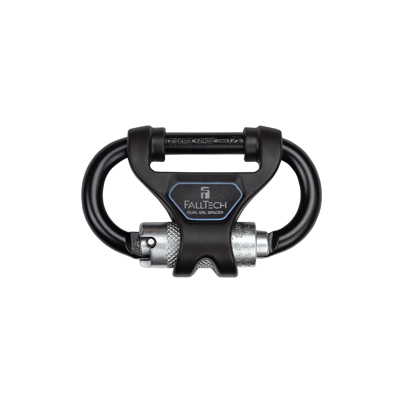 Alloy Steel Carabiner with Alignment Clip for Personal Twin SRLs