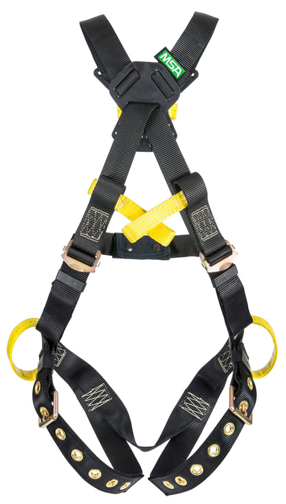 Workman Arc Flash Crossover Harness, WEB Loops with Tongue Buckle Leg Straps