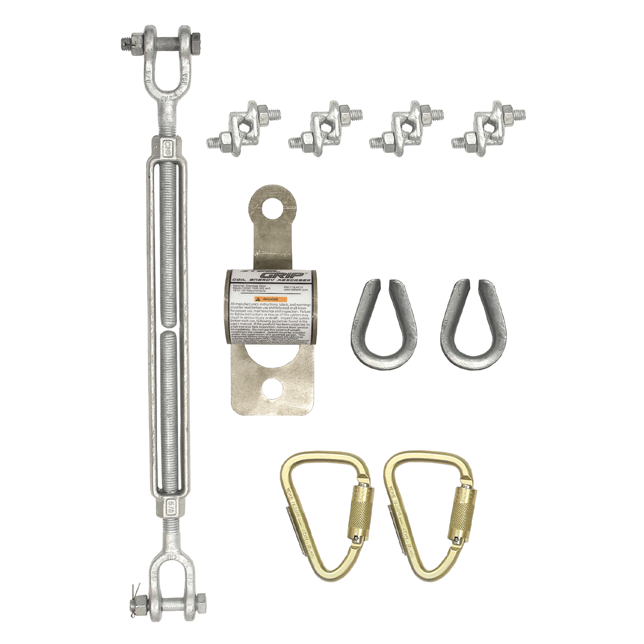 SteelGrip Cable Horizontal Lifeline Parts