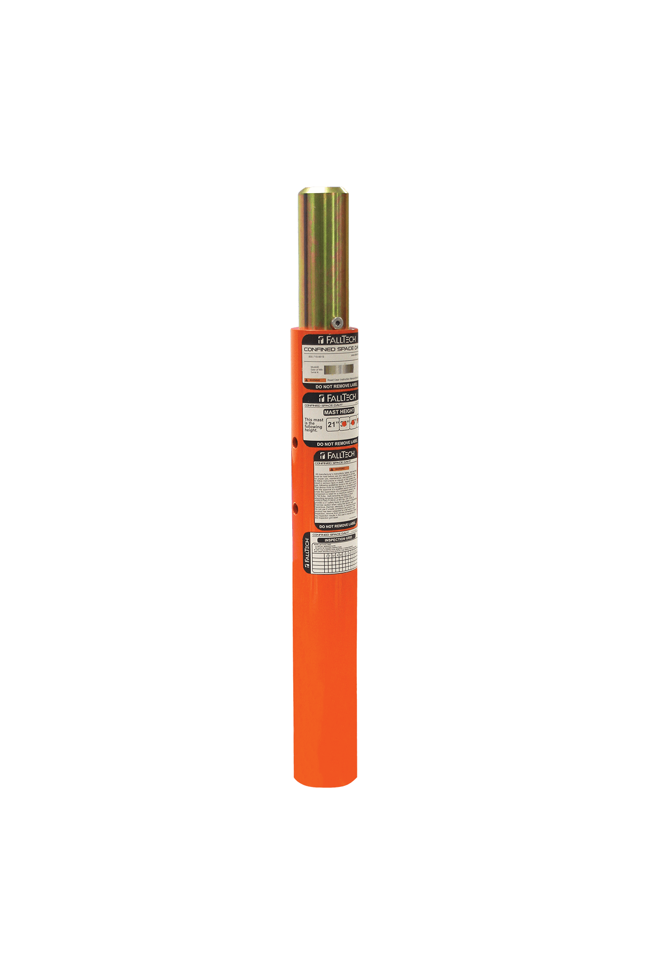 21" Lower Mast Extension for Confined Space Davits